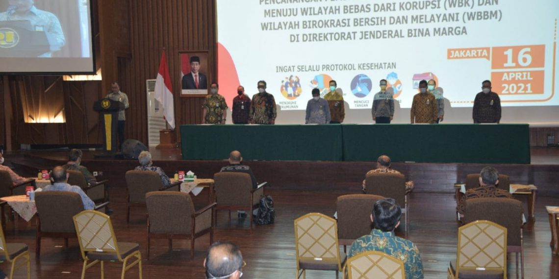 Kementerian PUPR Canangkan Zona Integritas Bebas Korupsi