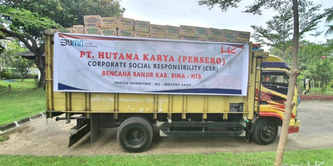 HK Salurkan Bantuan Korban Bencana NTT dan NTB