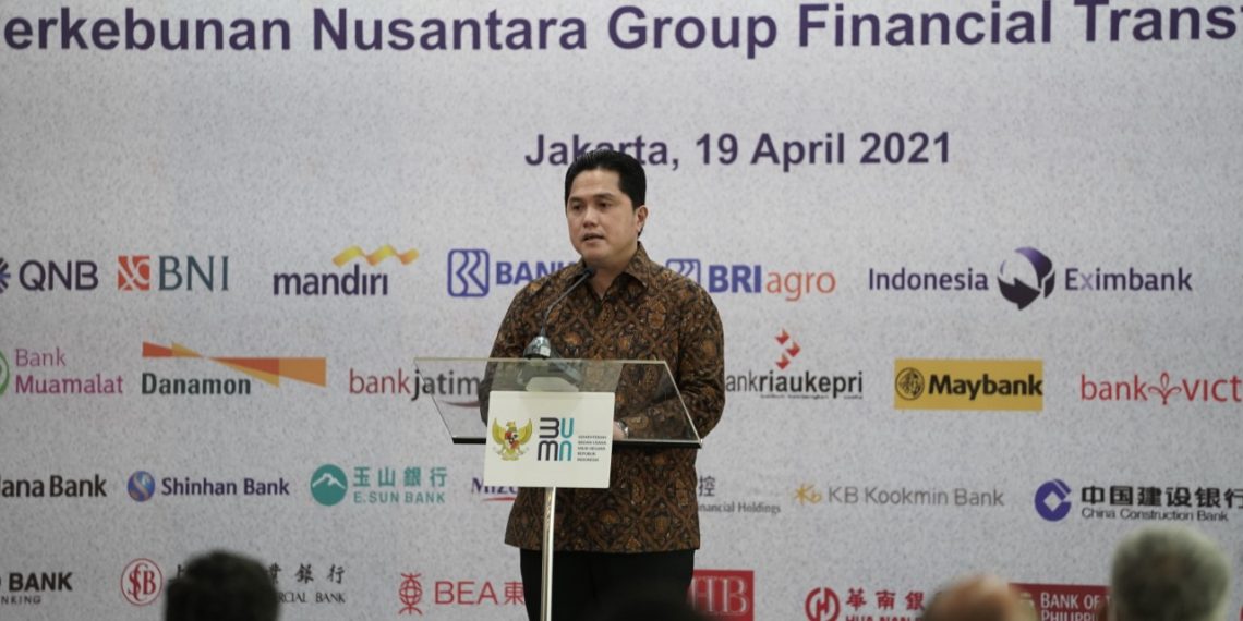 Erick Thohir: Restrukturisasi Keuangan PTPN sudah Rampung