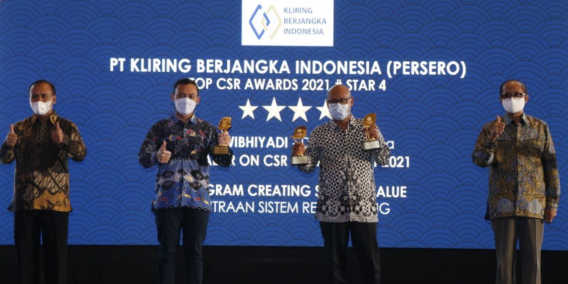 Konsisten Jalankan Program TJSL, KBI Raih 3 Penghargaan di Ajang TOP CSR Award 2021