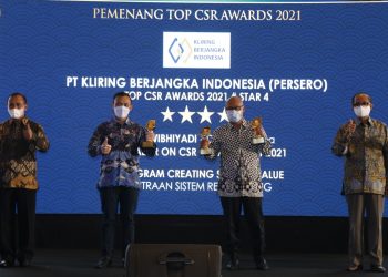 Konsisten Jalankan Program TJSL, KBI Raih 3 Penghargaan di Ajang TOP CSR Award 2021