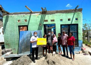 Peduli Bencana Badai Siklon Seroja di Kupang, BTN Bantu Perbaikan Ratusan Rumah