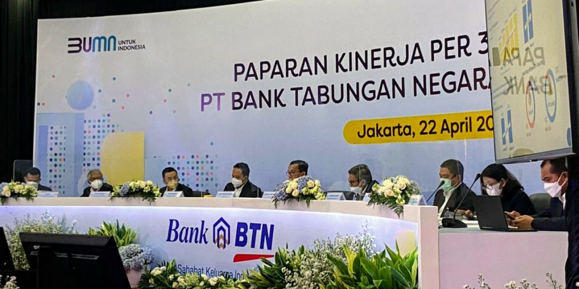 Kuartal I-2021, Laba Bersih BTN Melambung hingga 36,75%