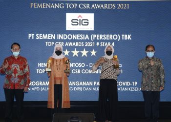 Raih Tiga Penghargaan di TOP CSR Awards 2021, Ini Kata Dirut SIG
