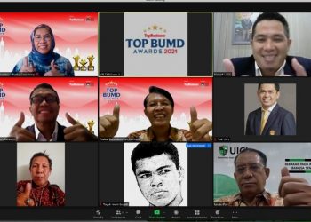Bank BPR Sumsel Kembali Jadi Finalis TOP BUMD Awards 2021