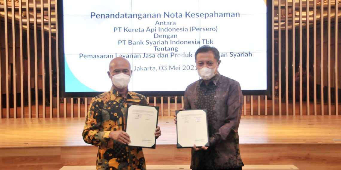 Sokong Penguatan Sektor Transportasi, BSI Gandeng KAI dan JSMR