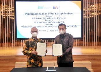 Sokong Penguatan Sektor Transportasi, BSI Gandeng KAI dan JSMR
