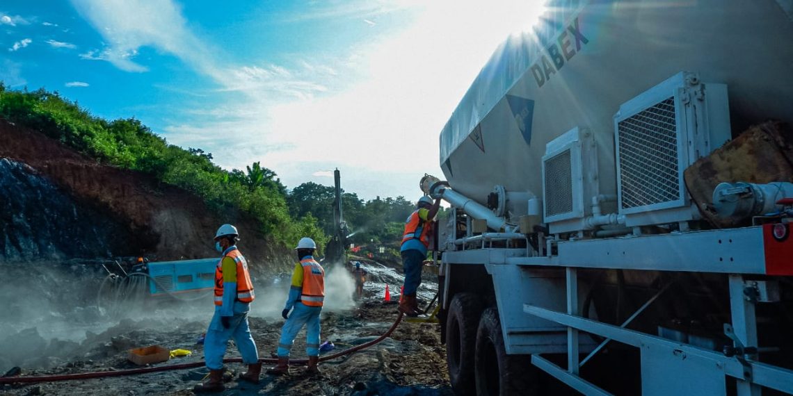 Peledakan Sektor Konstruksi DAHANA terus Melaju