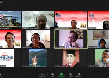 Kredit Investasi Dominan, BPR Bank Daerah Karanganyar Dipuji Juri TOP BUMD Awards 2021