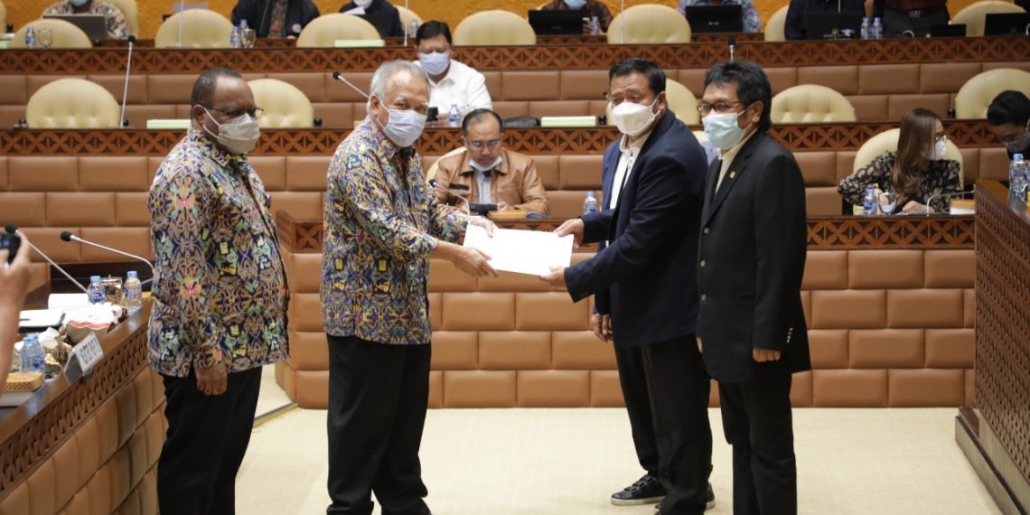 Pagu Tahun Anggaran 2022 PUPR Rp 100,46 Triliun