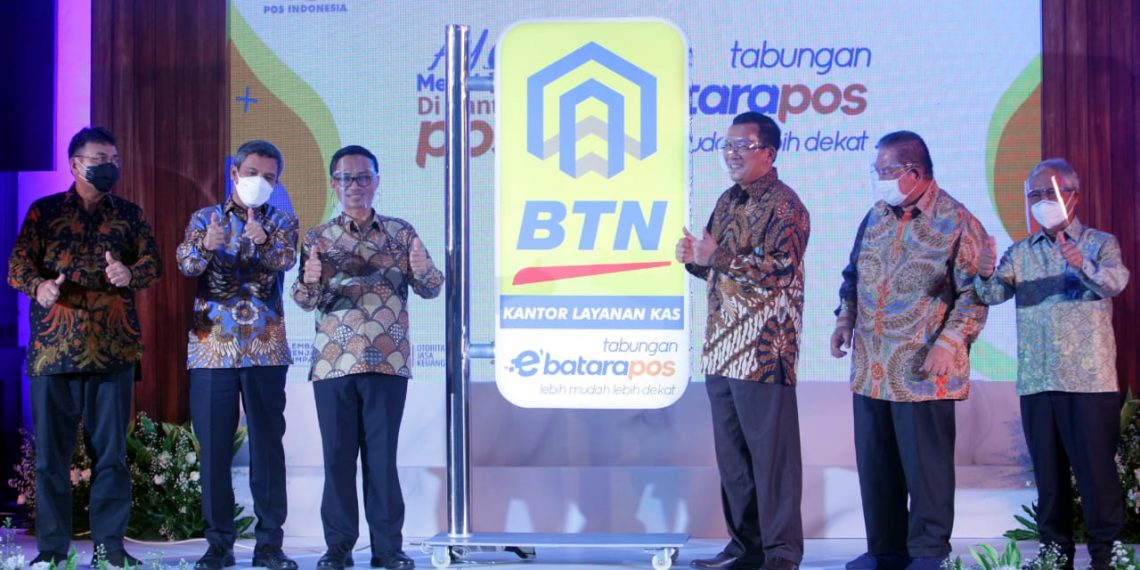 Perluas Layanan Perbankan, BTN Gandeng Pos Indonesia Lakukan Inovasi Tabungan e’BataraPos