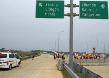 Kompak, 11 Bank Dukung Pembiayaan Jalan Tol Serang-Panimbang