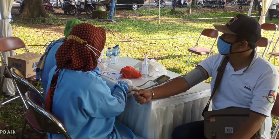 Gebyar Vaksinasi Covid-19 DAHANA Disambut Antusias Warga