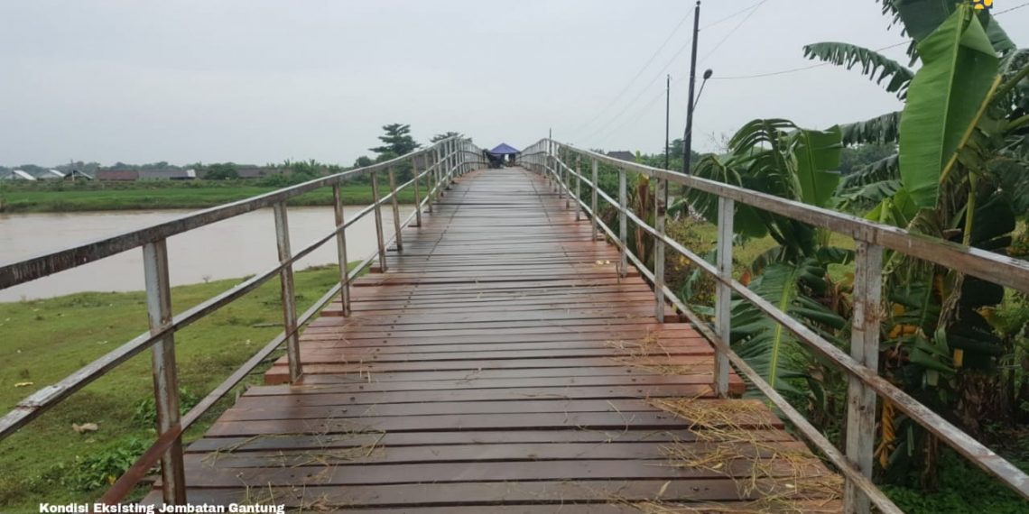 Kementerian PUPR Bangun Tiga Jembatan Gantung di Jawa Tengah