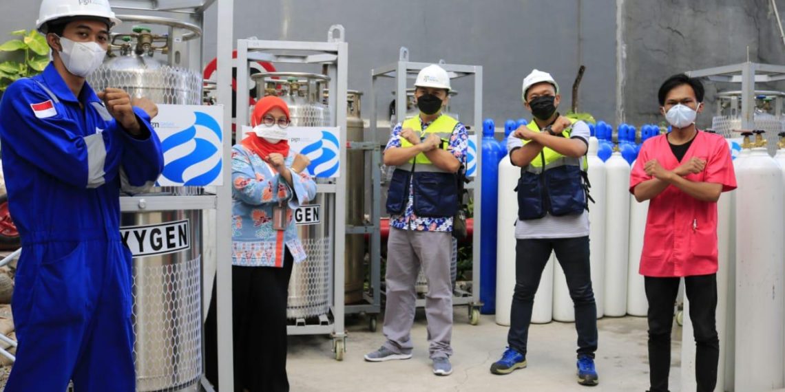 PGN Salurkan Oksigen Medis ke Sejumlah Propinsi