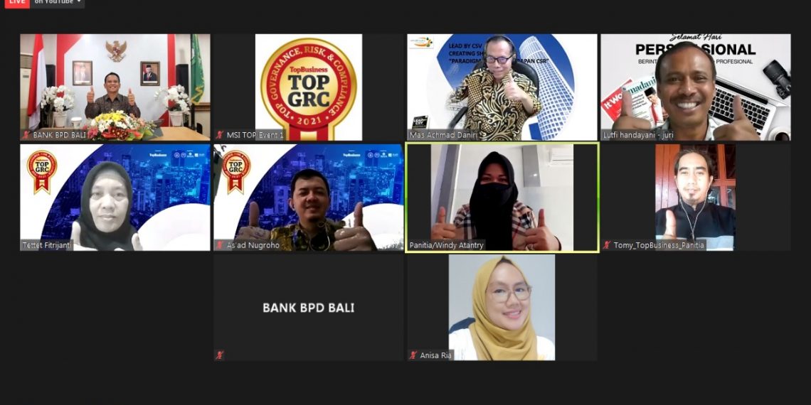 Berkat Implementasi GRC dan Corporate Value CINTA, Kinerja BPD Bali Tetap Ciamik di Tengah Pandemi