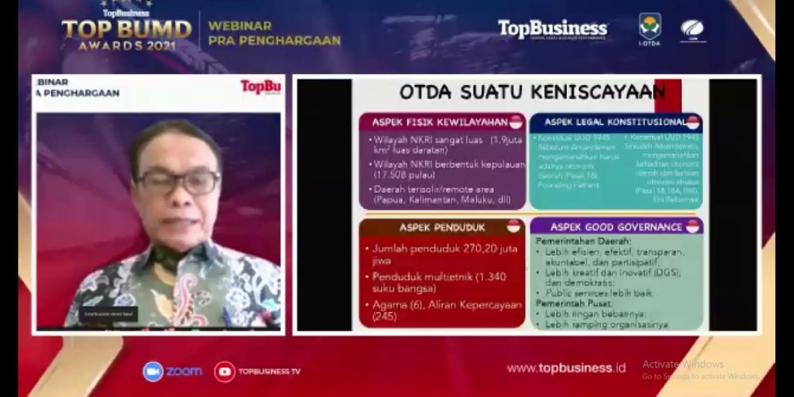 Prof Djohermansyah: Minimalkan Campur Tangan Politik di BUMD