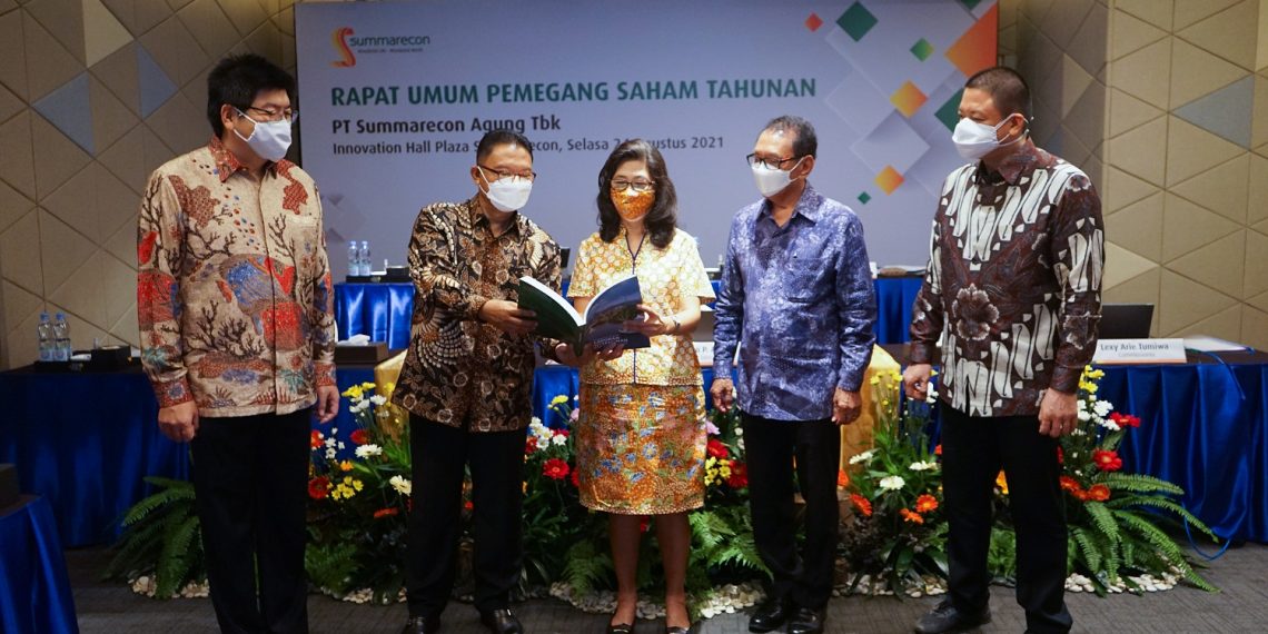 Kinerja Disetujui RUPST, Summarecon Agung Lampaui Target Penjualan di Tengah Pandemi