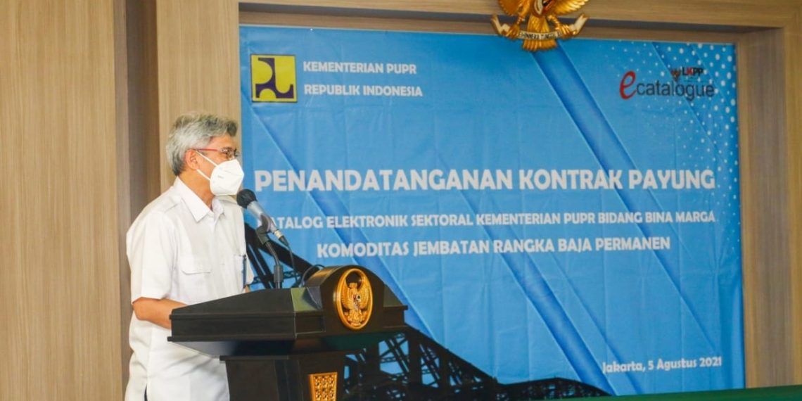 PUPR Optimalkan Penyediaan Komoditas Rangka Baja Permanen via Katalog Elektronik
