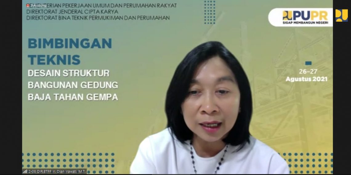 Kementerian PUPR Terapkan Struktur Bangunan Gedung Baja Tahan Gempa