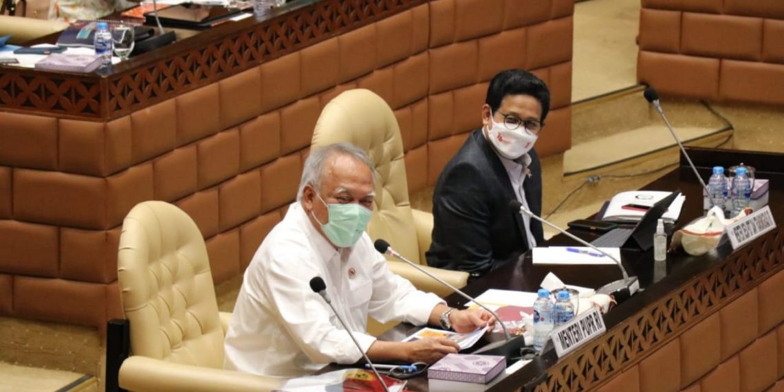 Komisi V DPR Apresiasi Capaian Kementerian PUPR Pada Laporan Keuangan Tahun 2020 dan Progres Realisasi APBN 2021