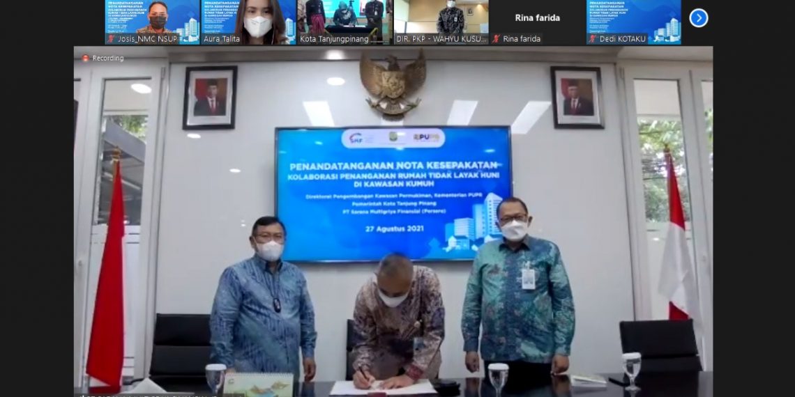 Kembangkan CSR Program Kotaku, SMF Benahi Pemukiman Kumuh Atas Laut di Kepri