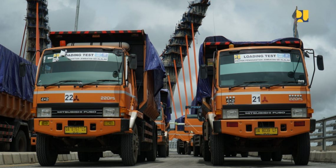 Jembatan Sei Alalak Banjarmasin Lakukan Uji Layak Fungsi