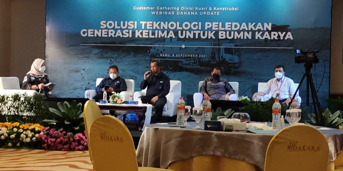 DAHANA Gelar Solusi Teknologi Peledakan Generasi Kelima