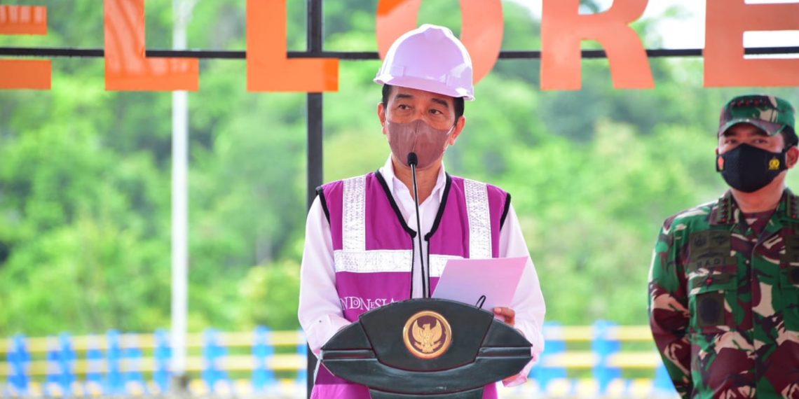 Presiden RI Resmikan Bendungan Passeloreng yang Dibangun WIKA KSO