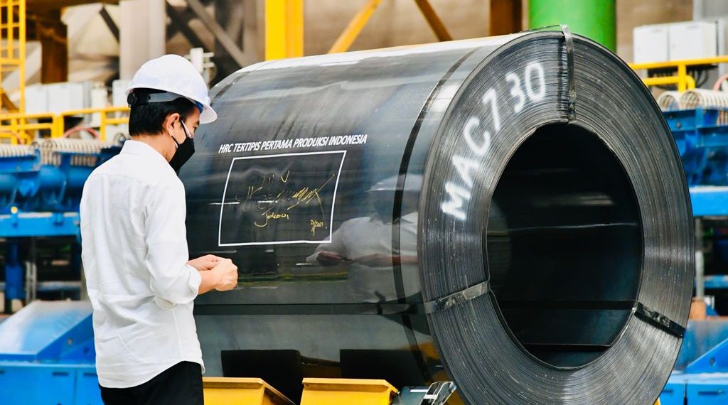Karakatau Steel Produksi HRC HSM2 Kualitas Premium