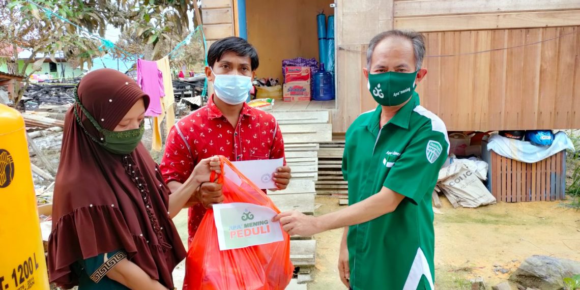 Apa’ Mening Peduli Korban Kebakaran