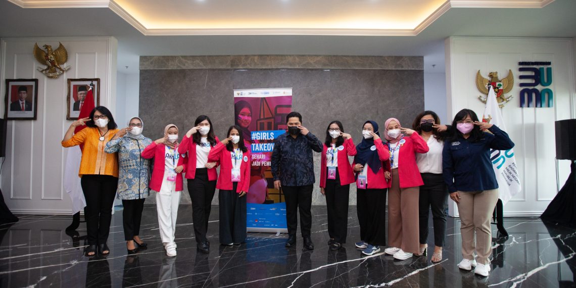 Erick Thohir Tunjuk Sharon jadi Menteri Sehari