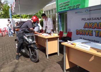 Mudahkan Konsumen, Perumnas Layani Akad Kredit Drive Thru