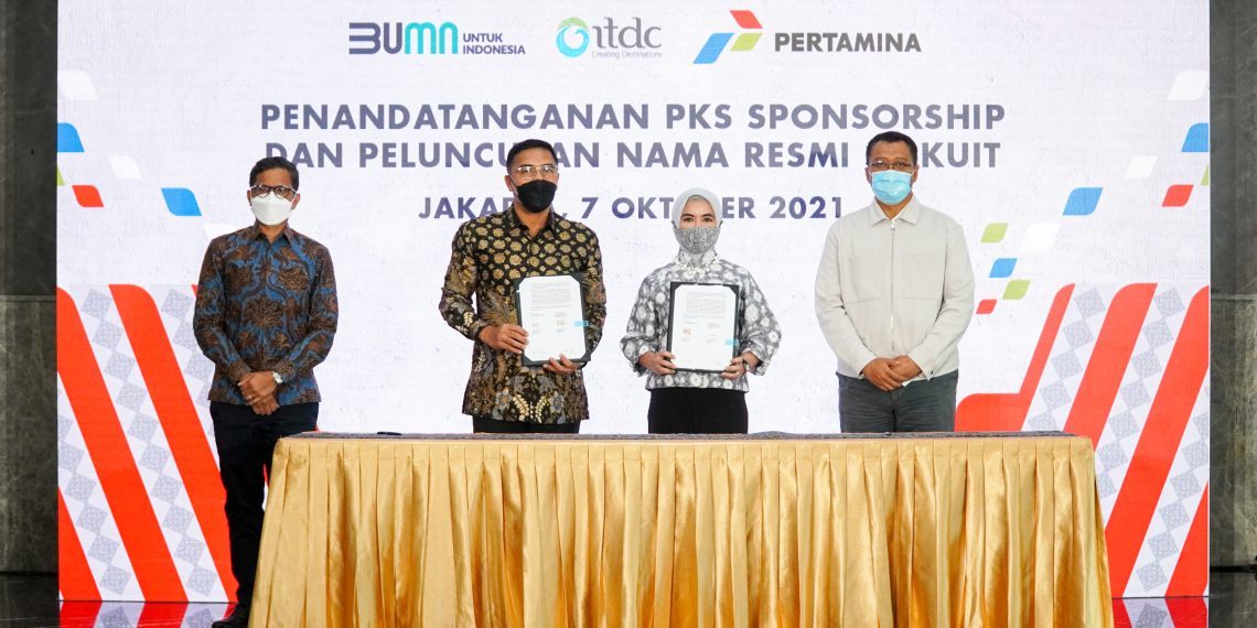 ITDC dan Pertamina Tandatangani Kerjasama Sponsorship