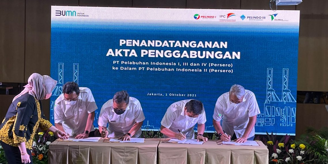 Resmi, Empat BUMN Pelabuhan Merger