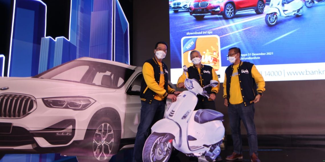 Transaksi di Super App Livin’ Capai Rp 1.043 T, Bank Mandiri Mulai Bagi-bagi BMW X1 dan Motor