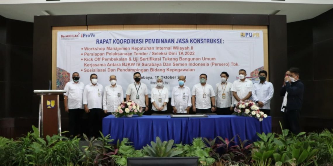 PUPR Lelang Dini 191 Paket Pekerjaan TA 2022 di Provinsi Jawa Timur