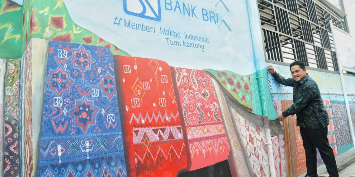Menteri BUMN Erick Thohir Apresiasi Langkah BRI Dampingi UMKM Jalani Transformasi Digital