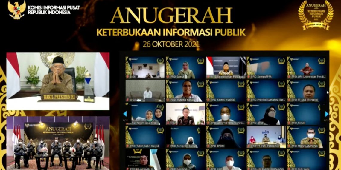 Raih Kategori “MENUJU INFORMATIF” dalam Anugerah KIP 2021, Hutama Karya Naik Kelas