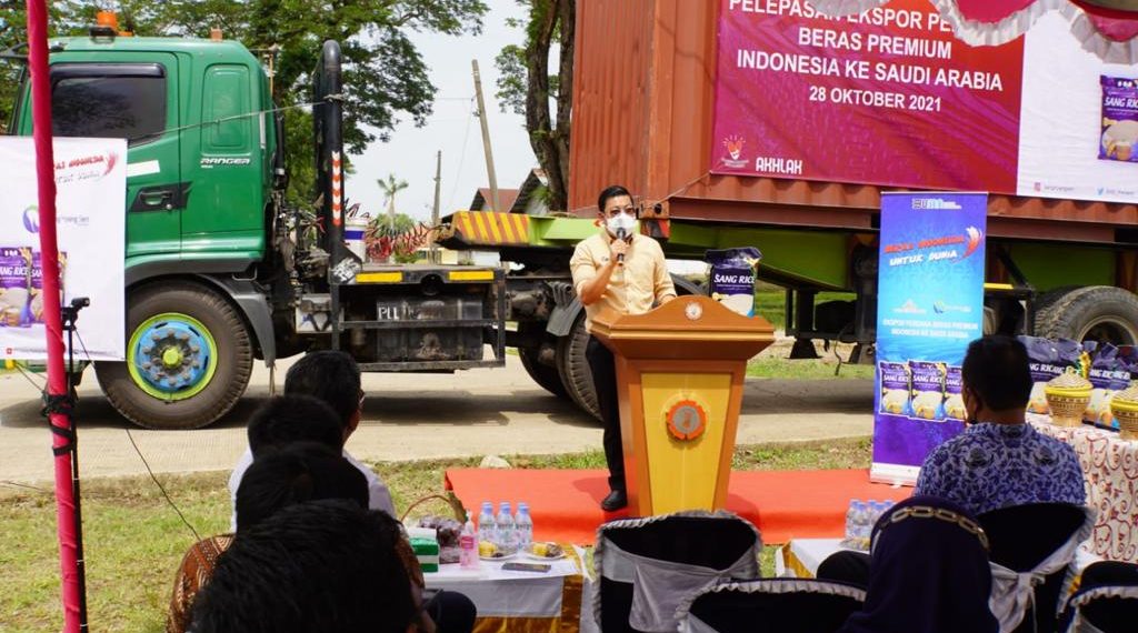 SHS Ekspor Beras ke Arab Saudi