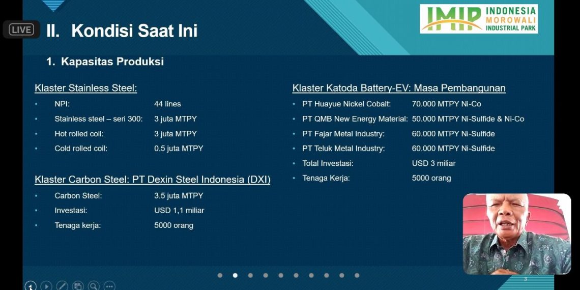 Limbah Tambang Jadi Kendala IMIP Produksi Baterai Mobil Listrik