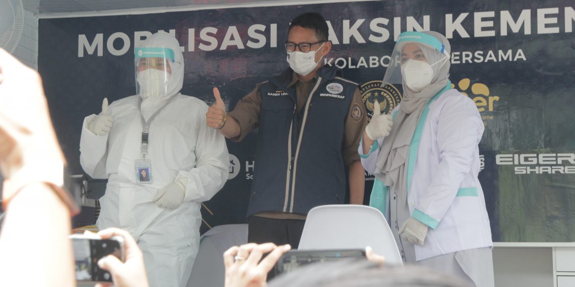 Mobil Vaksinasi Homecare24 Sasar 200.000 Orang