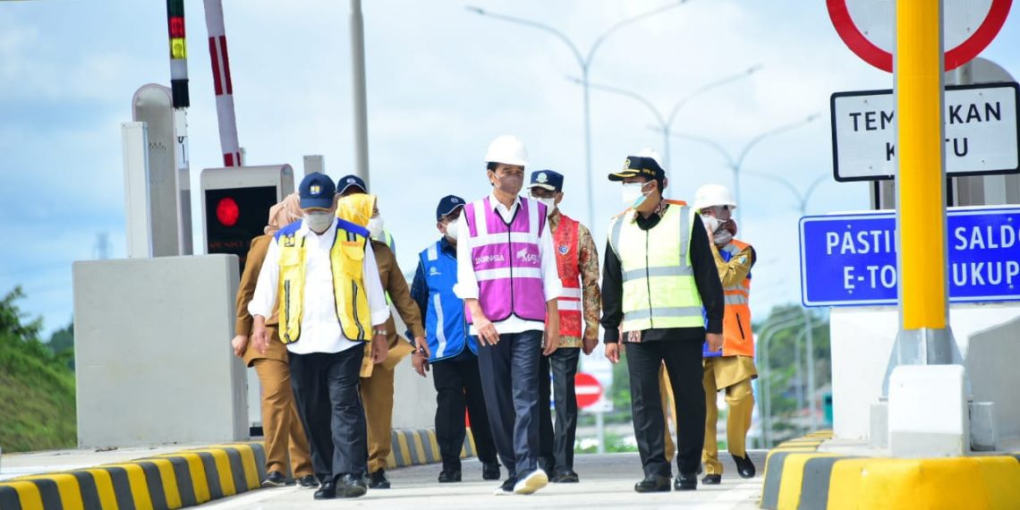 Presiden Jokowi Resmikan Tol Serang – Panimbang Seksi 1 di Banten