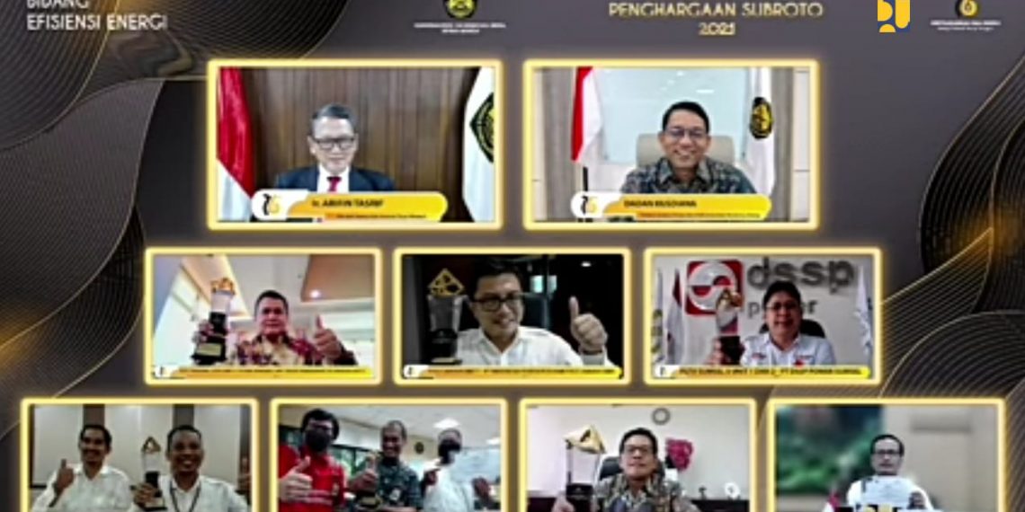 Kementerian PUPR Terima Penghargaan Subroto Bidang Efisiensi Energi Tahun 2021