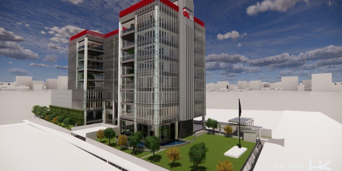 Hutama Karya Bangun 2 Gedung Kantor Wilayah OJK