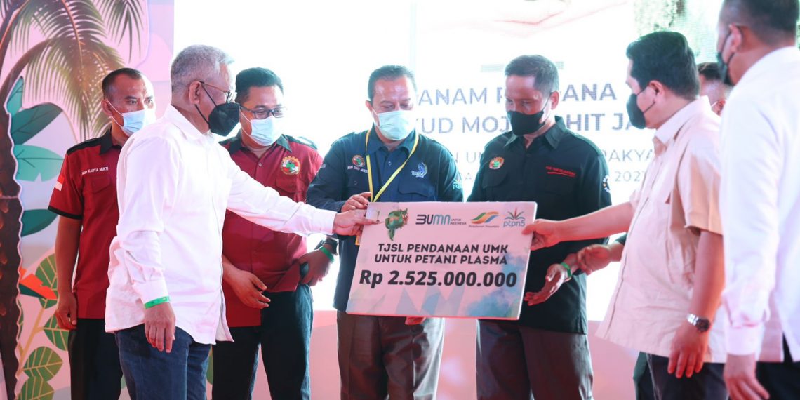 Penanaman Pohon BUMN Serentak, dalam Rangka Hari Menanam Pohon Nasional