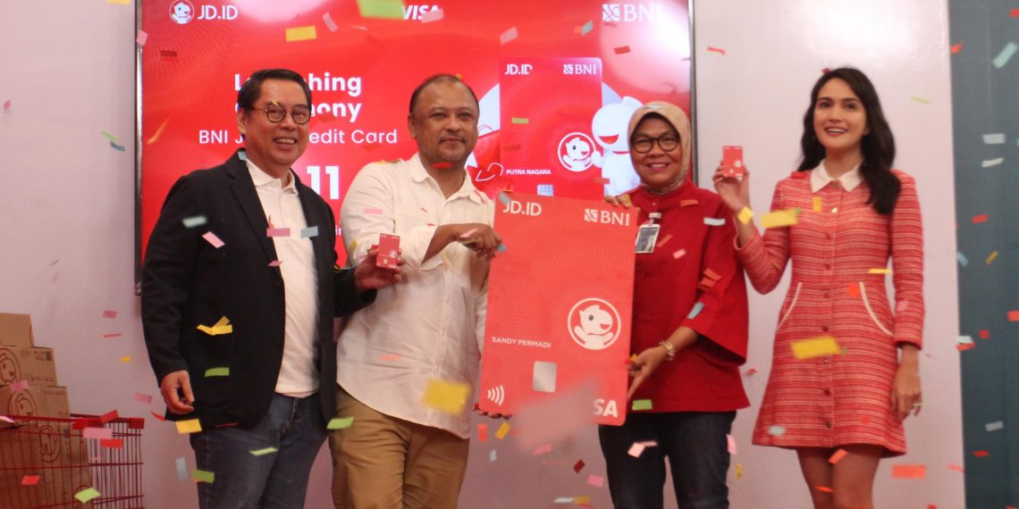 BNI Luncurkan Kartu Kredit E-Commerce Kolaborasi Dengan JD.ID