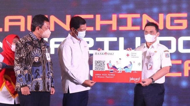 Bank DKI Fasilitasi PMI dengan Kartu Donor Darah Berbasis JakCard