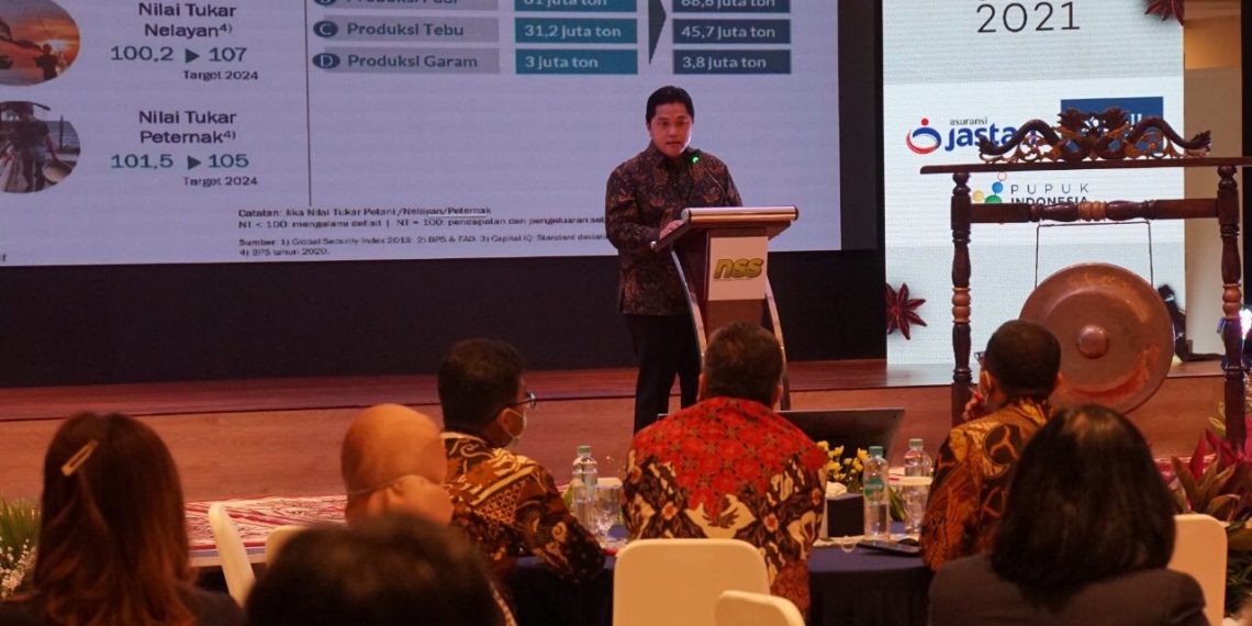 Harapan Erick Thohir, NSS 2021 dapat Membawa  Transformatif Industri Gula