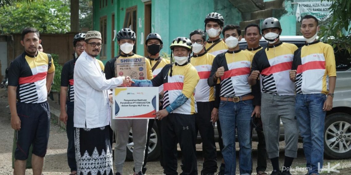 Hakaaston Gelar Kegiatan Sosial Bertajuk Gowes for Charity